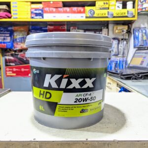 Kixx HD 20W-50 API CF-4/SG Semi-Synthetic Engine Oil (8L) 🚛⚙️