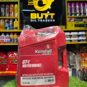 Kendall GT-1 High Performance 10W-40 Motor Oil with Liquid Titanium (1 Gallon / 3.78 Liters)