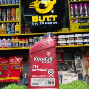 Kendall GT-1 High Performance 5W-30 Motor Oil with Liquid Titanium (1 Quart / 946 ml)
