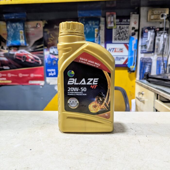 PSO BLAZE 4T MOTORCYCLE OIL.1