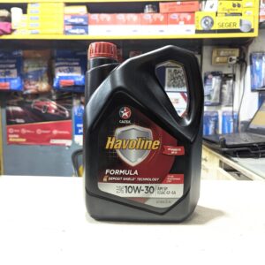 Caltex Havoline Formula SAE 10W-30 – Resource Conserving Mineral Oil | API SP (4 Liters)