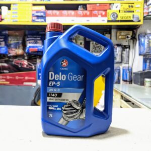Caltex Delo Gear EP 5 SAE 140 – Extreme Pressure Heavy-Duty Gear Lubricant (3L)