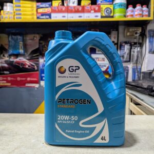 GP Petrogen Premium Multi-Grade Motor Oil – Heavy Duty Protection for Petrol Engines (4 Litre)