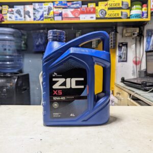 ZIC X5 10W-40 Synthetic Engine Oil – API SN PLUS – 4 Liters