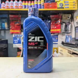 SK ZIC M5 4T 20W-40 Synthetic Blend Motorcycle Engine Oil – 1L