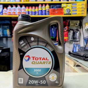 TOTAL QUARTZ 3000 20W-50 – Heavy Duty Multi-Grade Engine Oil (4 Litre)