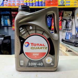 TOTAL QUARTZ 5000 10W-40 – Premium Multi-Grade Engine Oil with Clean-Shield Technology (4 Litre)