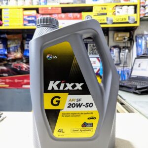Kixx G 20W-50 API SF Semi Synthetic Gasoline Engine Oil (4L) 🛢️🚗