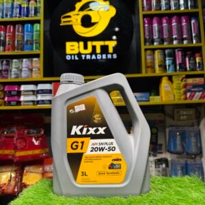 Kixx G1 20W-50 API SN PLUS Semi-Synthetic Gasoline Engine Oil (3L)
