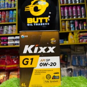 Kixx G1 0W-20 API SP Fully Synthetic Gasoline Engine Oil (4 Liter)