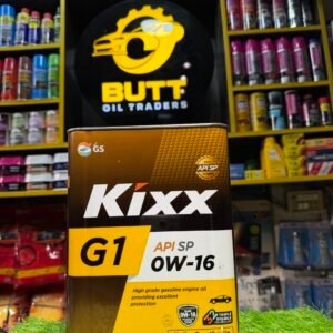 Kixx G1 0W-16 API SP Fully Synthetic Gasoline Engine Oil (4 Liter)