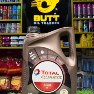 TOTAL QUARTZ 5000 10W-40 – Premium Multi-Grade Engine Oil with Clean-Shield Technology (3 Litre)