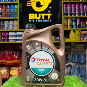 TOTAL QUARTZ 3000 20W-50 – Heavy Duty Multi-Grade Engine Oil (3 Litre)