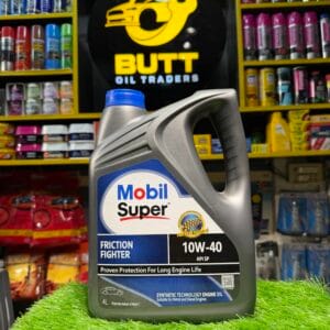 Mobil Super™ Friction Fighter SAE 10W-40 API SP – Synthetic Technology Engine Oil (4 Liters)