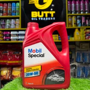Mobil Special 20W-50 (4 Litre) – High-Viscosity Mineral Engine Oil (API SG Grade)