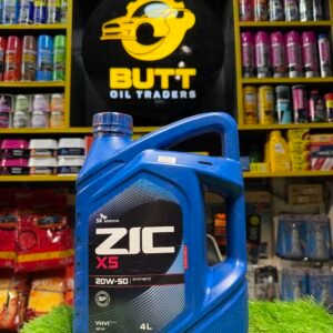 ZIC X5 20W-50 Synthetic Engine Oil – API SP – 4 Liters