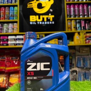 ZIC X5 20W-50 Synthetic Engine Oil – API SP – 3 Liters