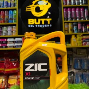 ZIC X1 20W-50 Premium Mineral Engine Oil – API SG – 4 Liters