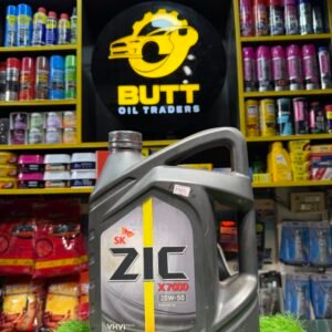 SK ZIC X7000 10W-40 Fully Synthetic Heavy-Duty Diesel Engine Oil – 6 Liters