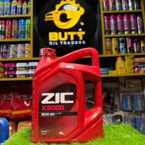SK ZIC X3000 20W-50 Multi-Purpose Diesel Engine Oil – 4 Liters