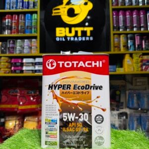 TOTACHI Hyper Ecodrive 5W-30 | 4 Liters 100% Synthetic Multi-Valve Engine Oil