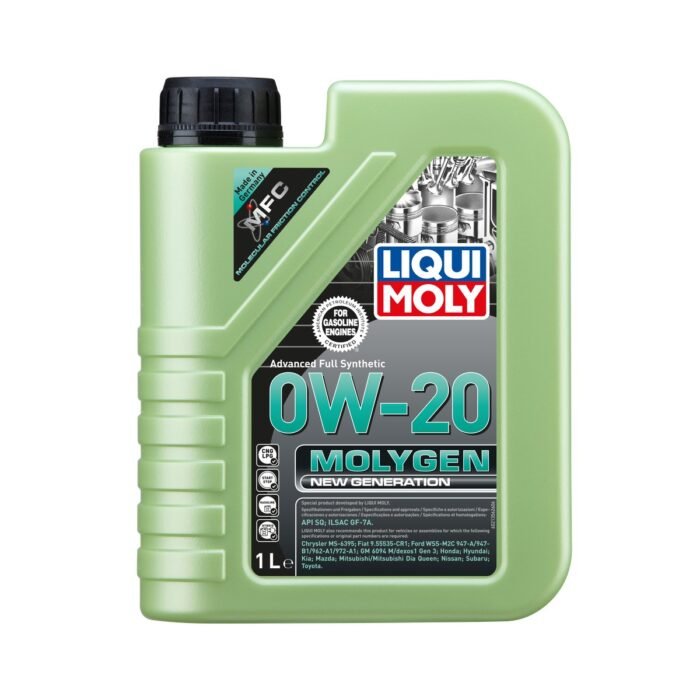 Liqui Moly Molygen New Generation 0W-20 Fully Synthetic Engine Oil (1 Litre) Liqui Moly Molygen New Generation 0W-20 Fully Synthetic Engine Oil (1 Litre)