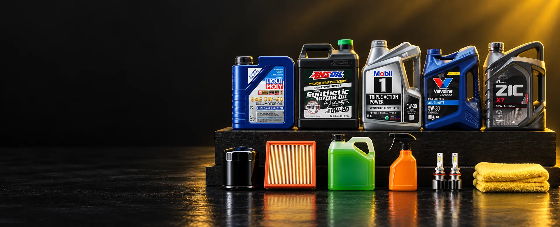 Butt Oil Traders genuine engine oils, filters and car care products