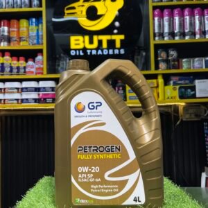 GP Fully Synthetic 0W-20 Engine Oil – API SP – 4 Liters