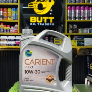PSO Carient Ultra 10W-30 – High-Performance Synthetic Formula Engine Oil (4 Liters) for Improved Fuel Economy