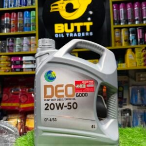 PSO DEO 6000 SAE 20W-50 – Multi-Fleet Heavy Duty Engine Oil | API CF-4 / SG