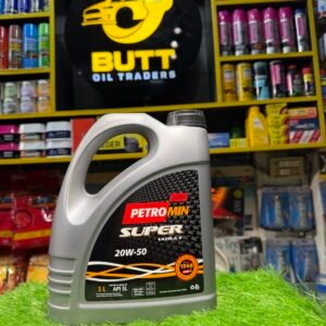 Petromin Super Ultra 7 SAE 20W-50 API SL/CF Premium Mineral Engine Oil (4 Liters)
