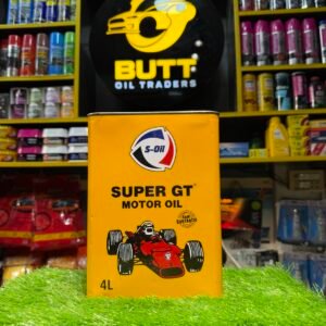 S-Oil Super GT Semi-Synthetic Motor Oil - High-Performance Engine Protection (4L)