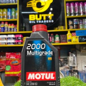 Motul 2000 Multigrade 20W-50 Motor Oil (1 Liter)