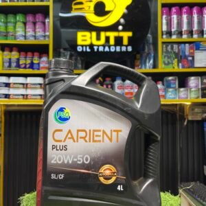 PSO Carient Plus 20W-50 – High Viscosity Protection for Older Engines (4 Liters)